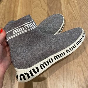Miu Miu Sparkle Sneakers